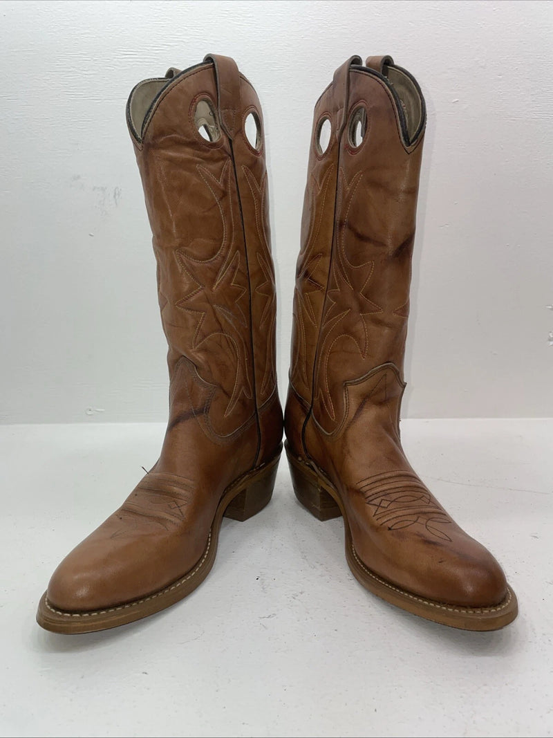 New Women’s Brown Texas Brand Cowboy Boots. 5979 8 D. 16-44