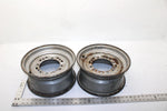 2002 Polaris Magnum 325 Oem 12x6 Front Wheel Rim Pair 1523448-067 AP185