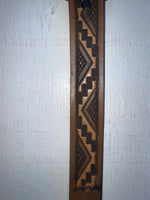 New Brown Genuine Leather Chambers Tooled 24” Belt #5551 NN-88