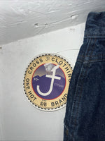 New Women’s Cross J No Back Pockets Denim Jeans. 5/6x36 M-14