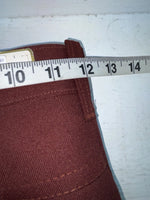 New Vintage Red Dickson Jenkins Polyester Pants #9928 XX-15