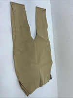 New Women’s Tan Equestrian Equi-stretch English Riding Breeches. 14 D-60