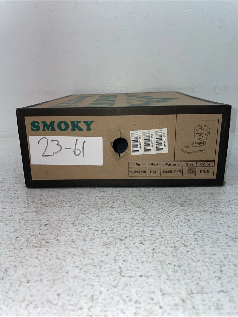 New Kids Pink Smoky Mountain Cowboy Boots. 1162 13.5 13 1/2. 23-61