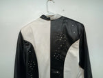 New Women’s Black White 1849 Authentic Ranchwear Western Show Jacket L 3B-102