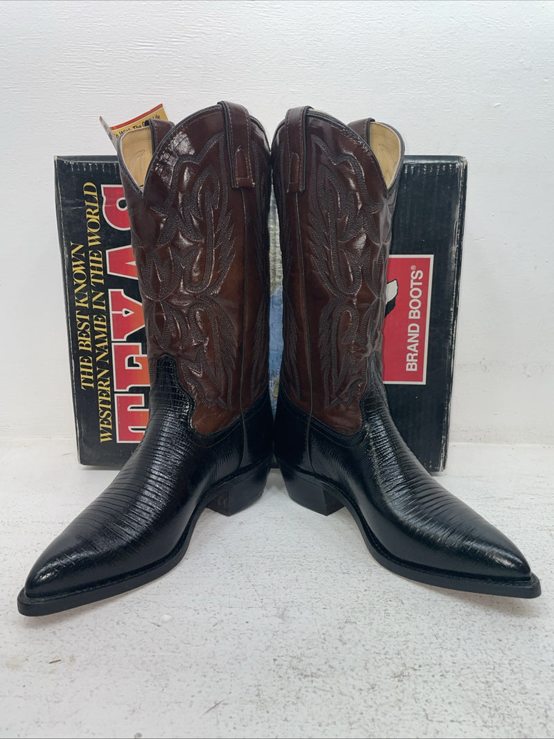 New Men’s Brown Texas Brand Cowboy Boots. 7230 9 E E. 3-30