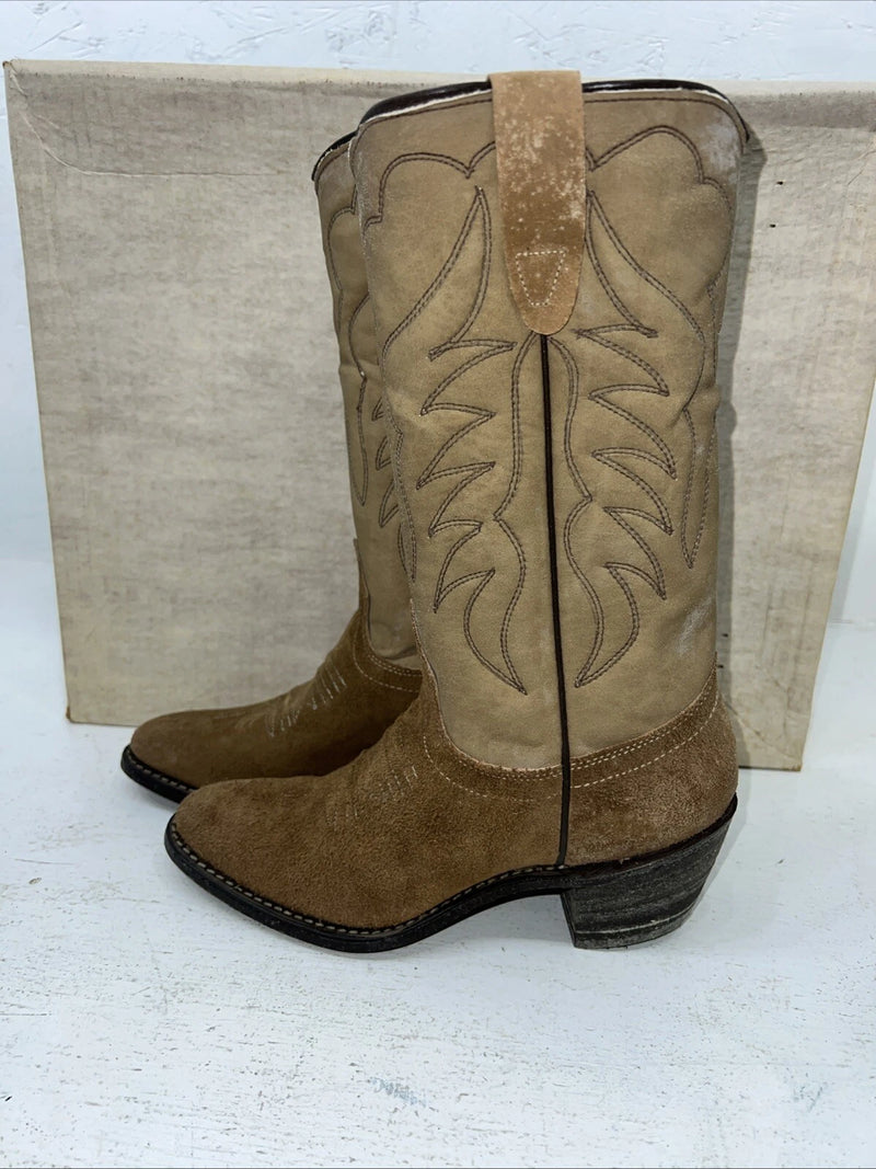 New Women’s Brown Texas Brand Cowboy Boots. 4466 6 M. 19-39