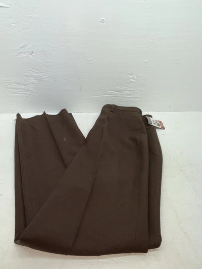 New Vintage Brown Dickson Jenkins Polyester Pants #5510 XX-33