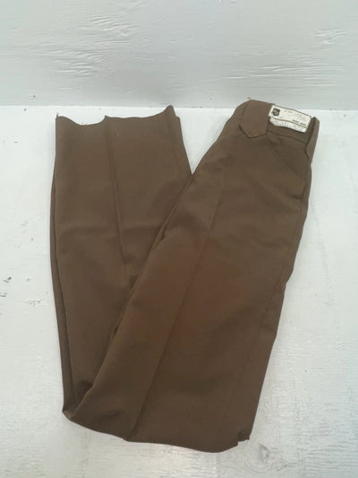 New Vintage Brown Dickson Jenkins Polyester Pants #2060 3A-23