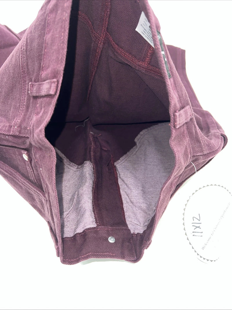 New Women’s Purple Cross J Regular Fit Denim Jeans. 11/12x34 P-16