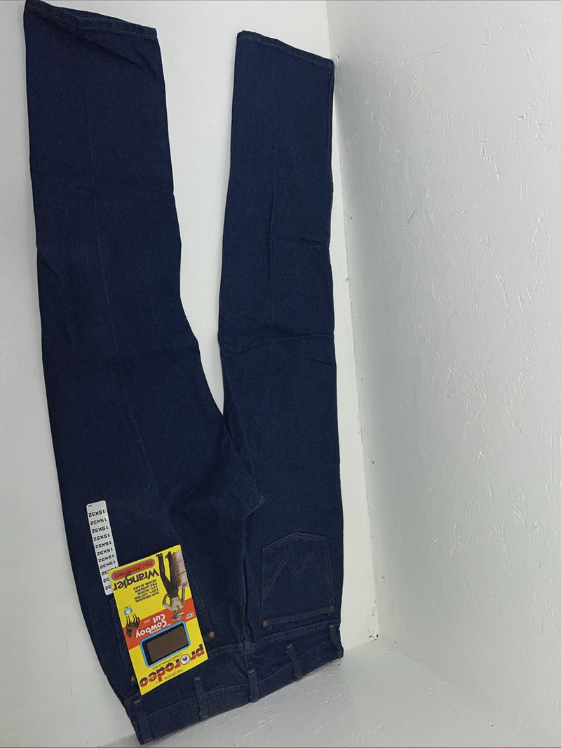 New Women’s Wrangler Pro Rodeo Cowboy Cut Denim Jeans. 15x32 J-18