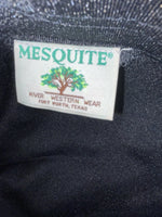 New Vintage Black Mesquite Polyester Pants #5511 ZZ-7