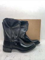 New Men’s Black Texas Brand Cowboy Boots. 47050 10.5 10 1/2 D. 7-99