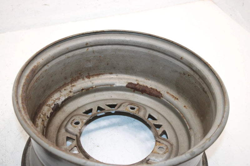 2001 Polaris Magnum 325 Oem Front Wheel Rim Pair 1523448-067 AP98