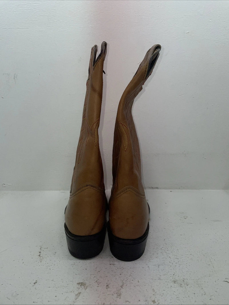 New Men’s Brown Texas Brand Cowboy Boots. 7844 11 B. 8-78