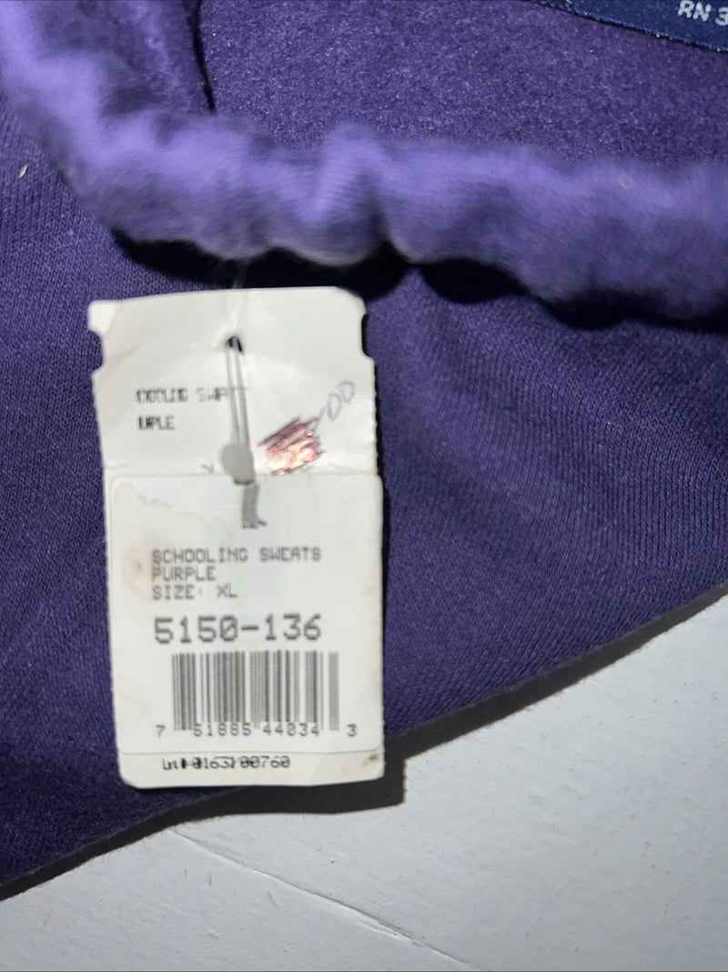 New Women’s Purple Millers Knee Patch Schooling Sweatpants. XL D-45