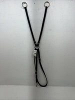 New Black Nylon Fabtron Running Martingale #NP52-5 EE-8