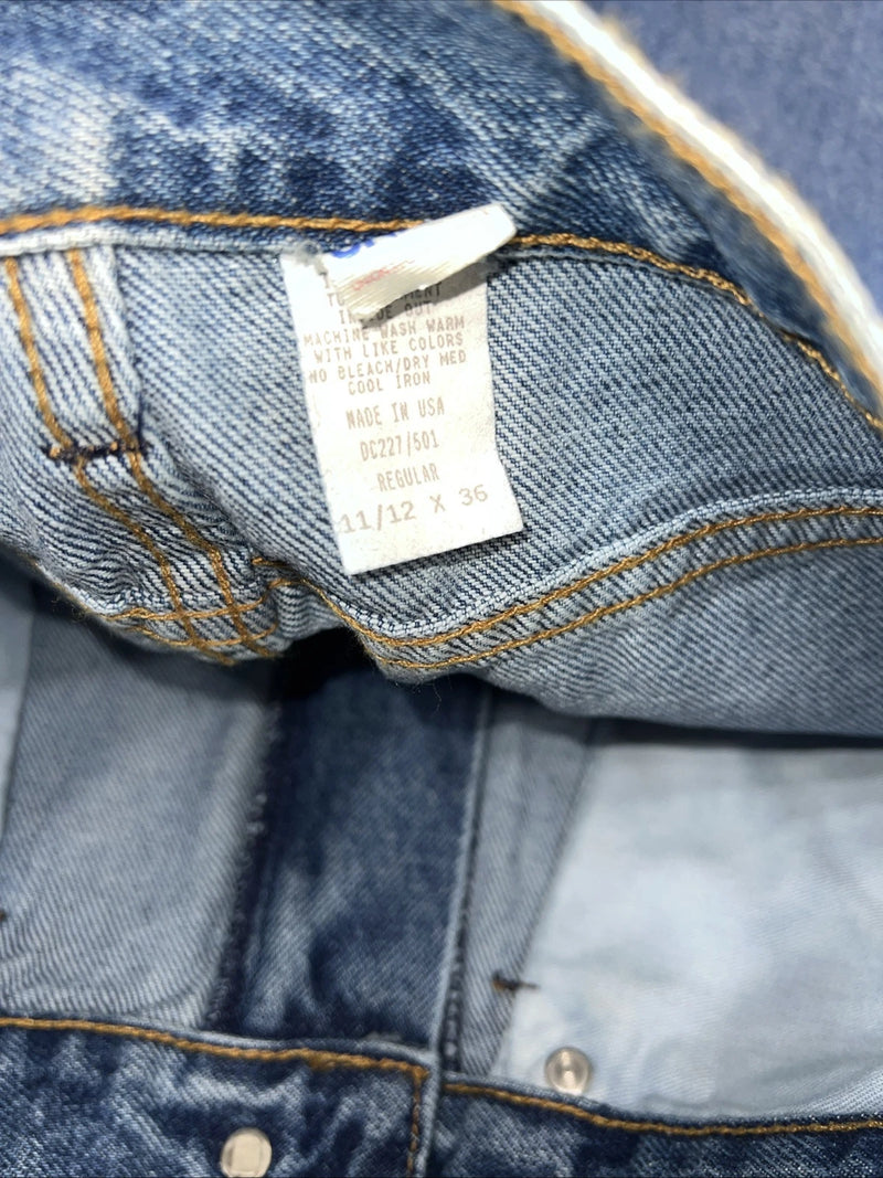 New Women’s Diamond Cut Regular Fit Gusset Denim Jeans. 11/12x36 L-4