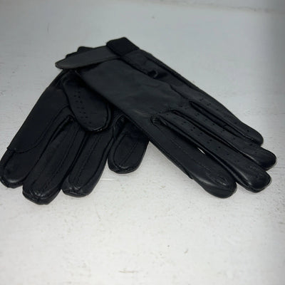 New Tough 1Black Leather Great Grips Ladies M/L Riding Gloves #24-70 E-503