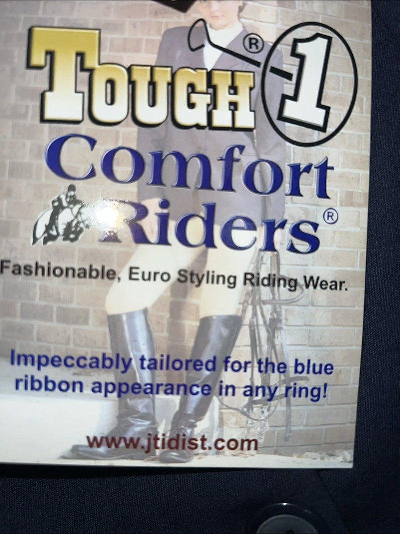 New Children’s Comfort Riders Blue Riding Coat 12 JJ-605