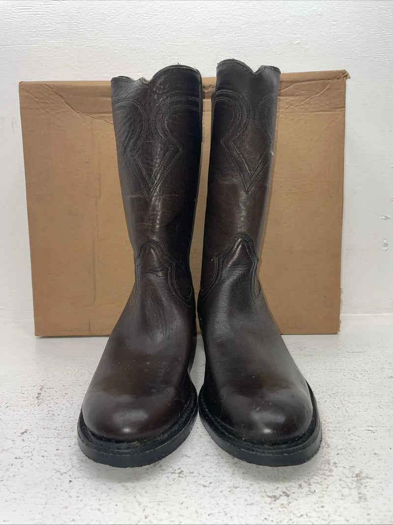 New Men’s Black Neolite Cowboy Boots. 3855 10.5 10 1/3 D. 7-75