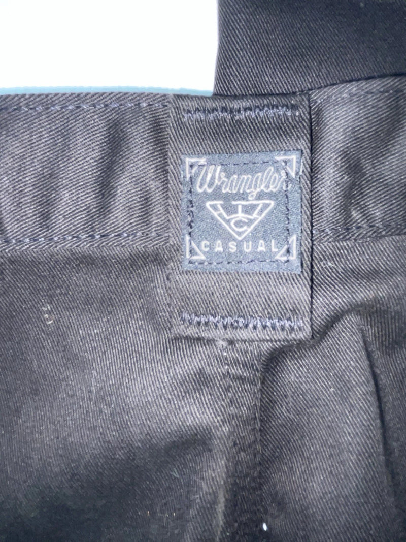 New Vintage Black Wrangler Polyester Pants #WW095WL ZZ-5