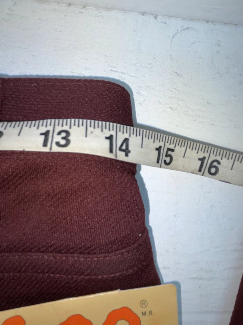 New Vintage Red Lee Polyester Pants #2004061 OO-87