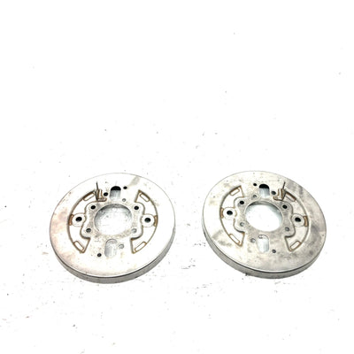 04 Honda Foreman Rubicon 500 4x4 OEM Front Brake Plate Set 45120-HN5-671 AH86