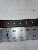 New Brown Genuine Leather 34” Belt #5790-28 Z-32