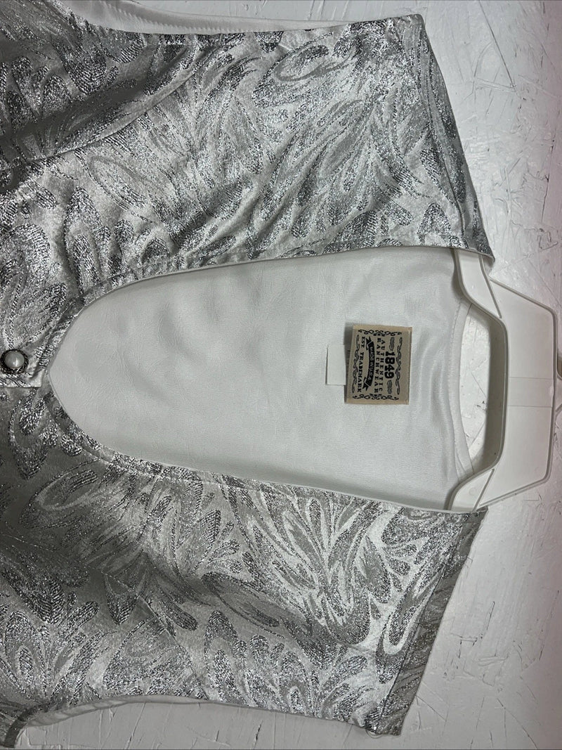 New Women’s 1849 Authentic Ranchwear White Show Vest XXXL WW-45