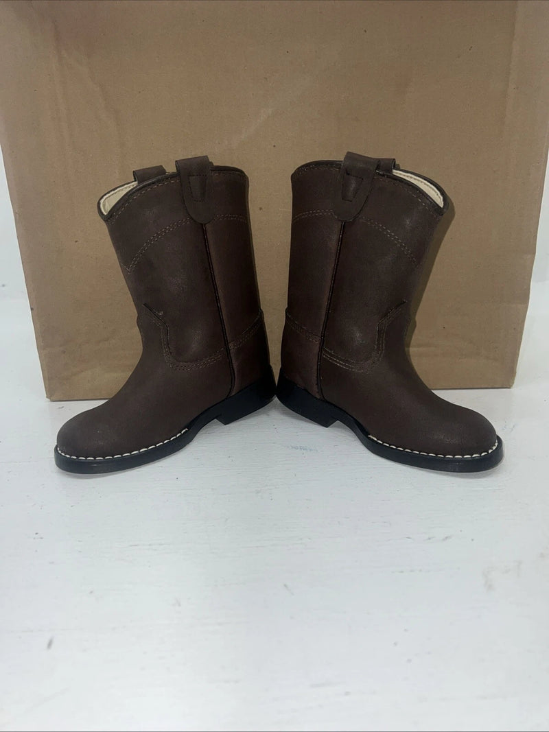 New Infant Brown Texas Imperial Cowboy Boots. 5 D. 24-7