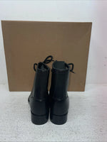 New Kids Black Lace Up American West Cowboy Boots. 2120 13.5 13 1/2 D. 23-74