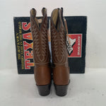 New Men’s Brown Texas Brand Cowboy Boots. 4501 9.5 9 1/2 M. 17-109
