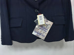 New Children’s Comfort Riders Blue Riding Coat 8 #23-31001 JJ-607