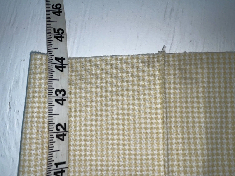 New Vintage Cream Checkered Dickson Jenkins Polyester Pants #502 XX-16