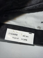 New Women’s Black Diamond Cut Denim Jeans. 13/14x36 M-12