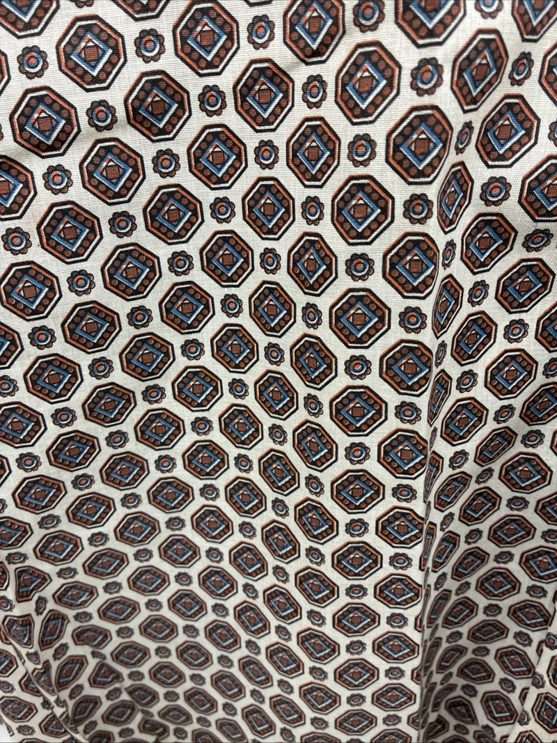 New Men’s Panhandle Slim Multicolor Design Long Sleeve Pearl Snap 16 Large CC-56