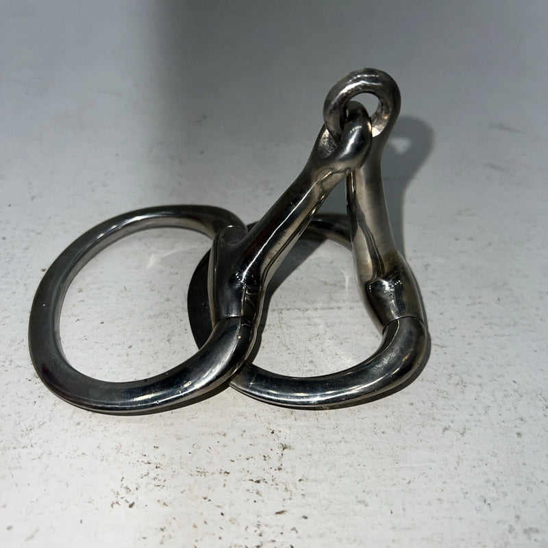 New Tough 1 SS 4 1/2” Eggbutt Snaffle Bit #25530 W-501