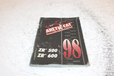 1999 Arctic Cat Zr 600 Oem Operatrors Manual SA19