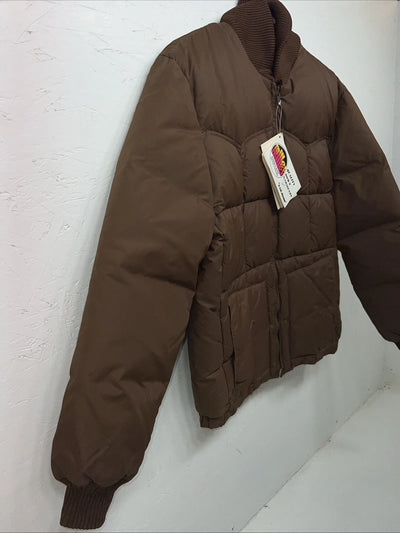 New Miller Brown Women’s Puffer Jacket Small RR-4