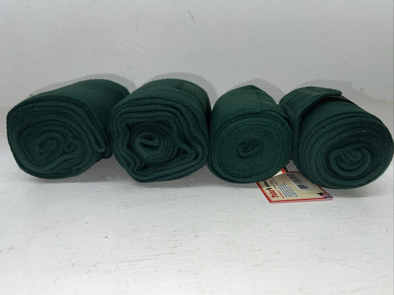 New Tough 1 Fleece Green Polo Wraps HH-5