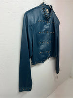 New Women’s Blue 1849 Authentic Ranchwear Short Show Jacket XS G-601