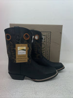 New Youth Black Smoky Mountain Cowboy Boots. 3242 Y 5.5 5 1/2. 2-140