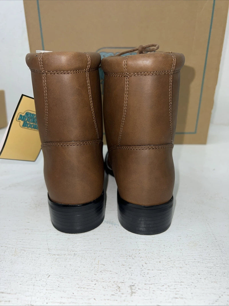 New Women’s Brown Smoky Mountain Lace Up Cowboy Boots. 3040L 6. 19-32