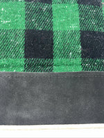 New Green Plaid Wool Saddle Pad 31x31 #9612 Pad-2