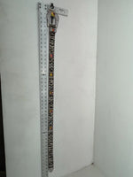 New Zebra Print Genuine Leather Nocona Bling M Belt #N1330999 Z-63