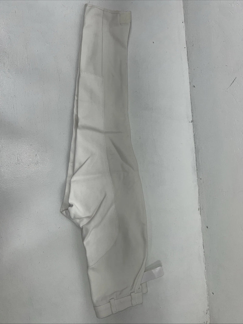 New Women’s White Ovation English Classic F/S Breeches. 28 R C-31