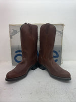 New Men’s Brown Acme Cowboy Boots. 9096 9.5 9 1/2 E W. 4-80