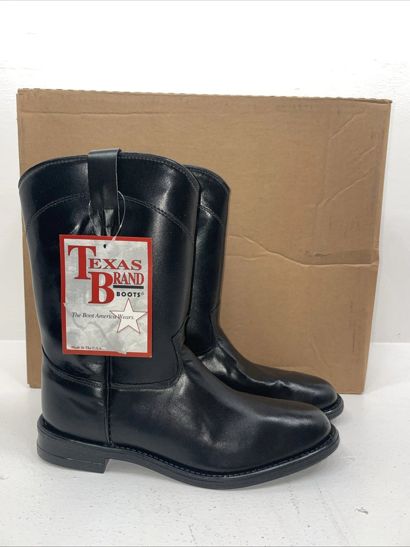 New Women’s Black Texas Brand Cowboy Boots. 6820 8 M. 16-10