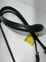 New Silver Fox Black Draft English Snaffle Bridle #20-8555-2 BB-35
