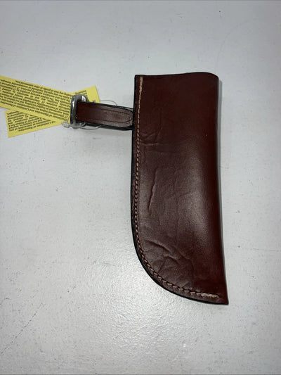 New Tough 1 Brown Leather Saddle Knife Holder #52-615 3C-23